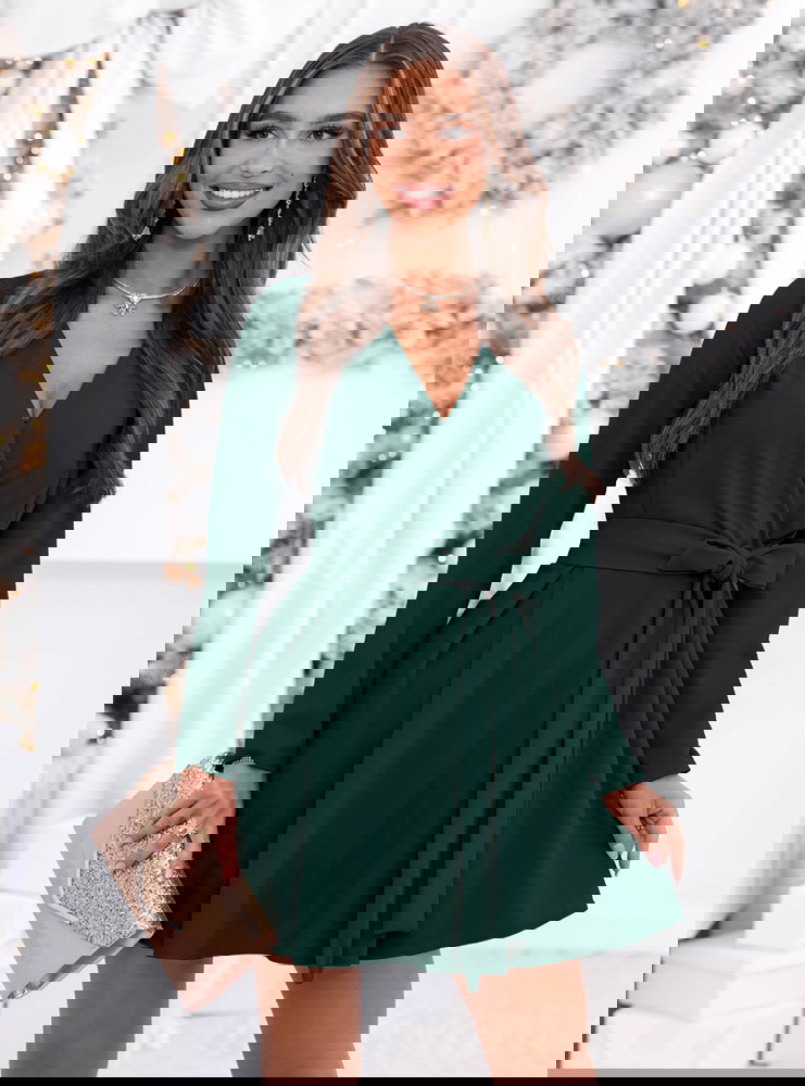 Sukienka na święta z przekładanym...