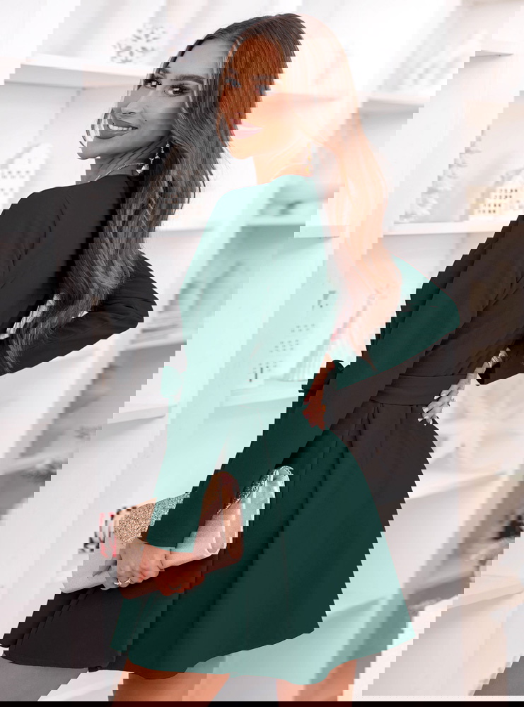 Sukienka na święta z przekładanym...