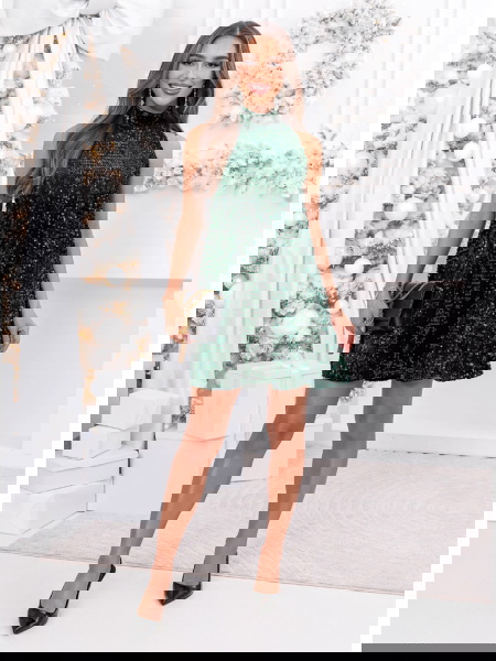 Cekinowa sukienka na święta... 2