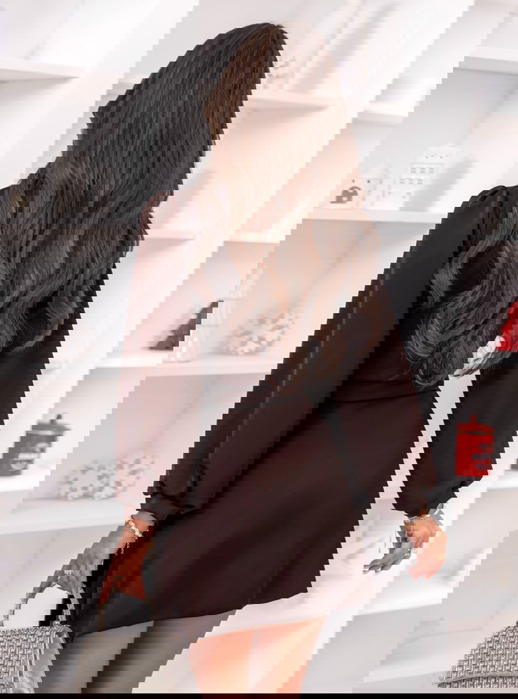 Czekoladowa świąteczna satynowa...