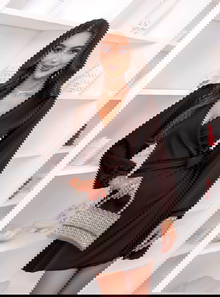 Czekoladowa świąteczna satynowa...