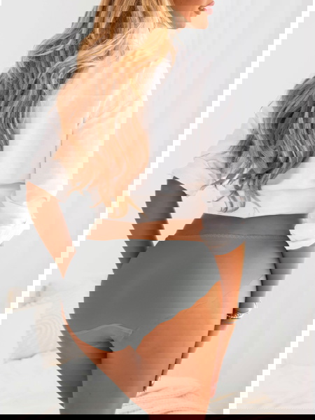 Szare bezszwowe majtki Marcy