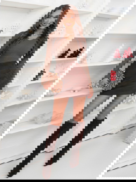 Prążkowana bluzka z... 2