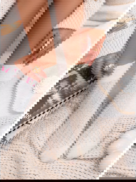 Damskie skarpetki z ozdobną... 2