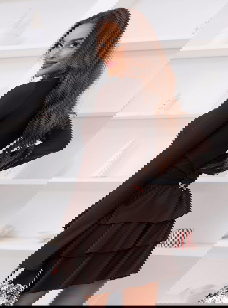 Czekoladowy świąteczny kombinezon jak...