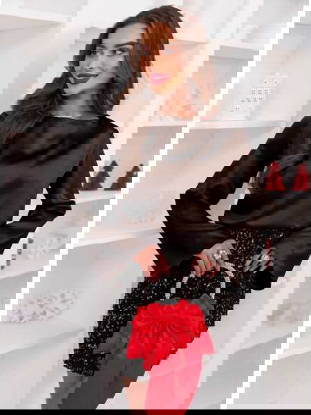 Czekoladowa satynowa bluzka...