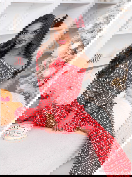 Świąteczna piżama bluzka i... 2