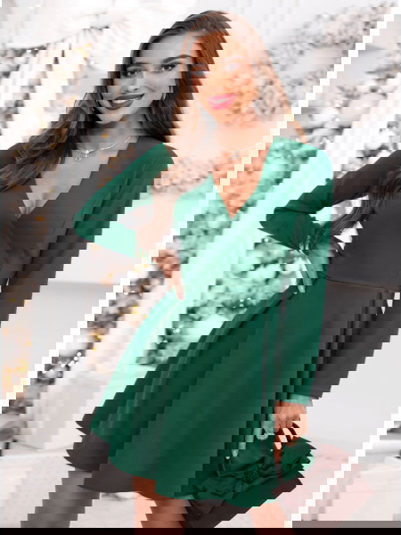 Sukienka z przekładanym...