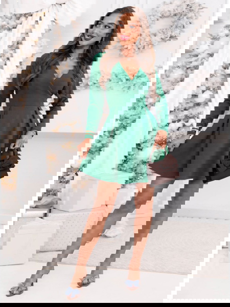 Sukienka z przekładanym... 2