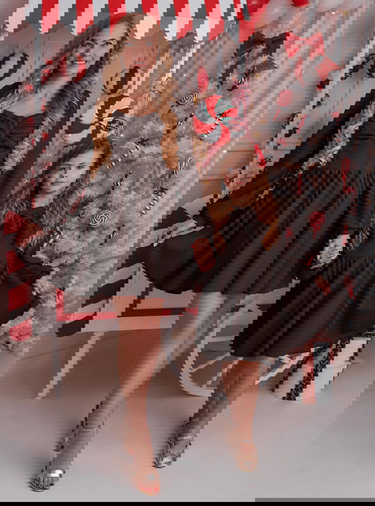 Czekoladowy zestaw sukienek...