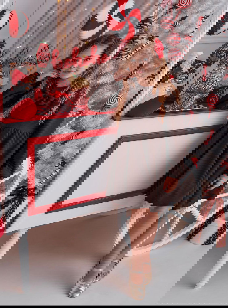 Czekoladowy zestaw sukienek...