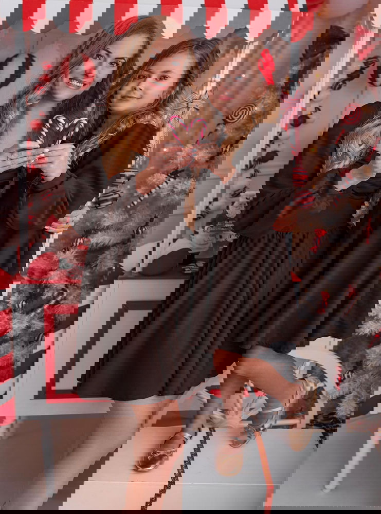 Czekoladowy zestaw sukienek...