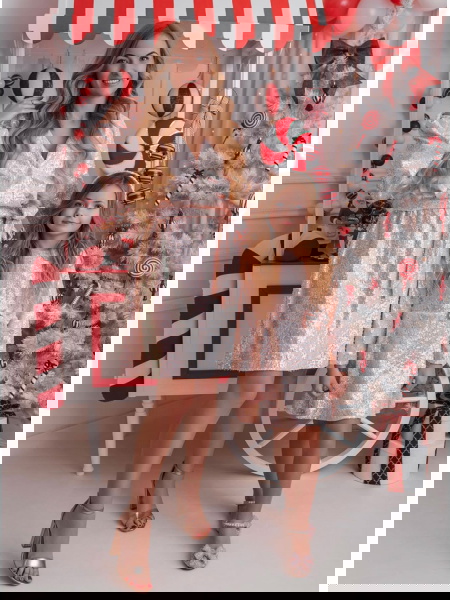 Pudrowy zestaw cekinowych... 2