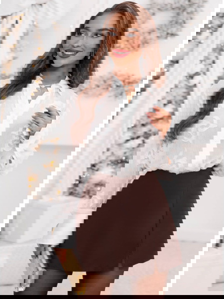 Czekoladowe spódnico -...