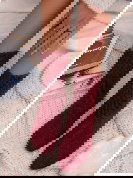 Bordowe grube ocieplane...