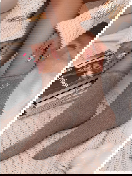 Skarpetki z ozdobną...