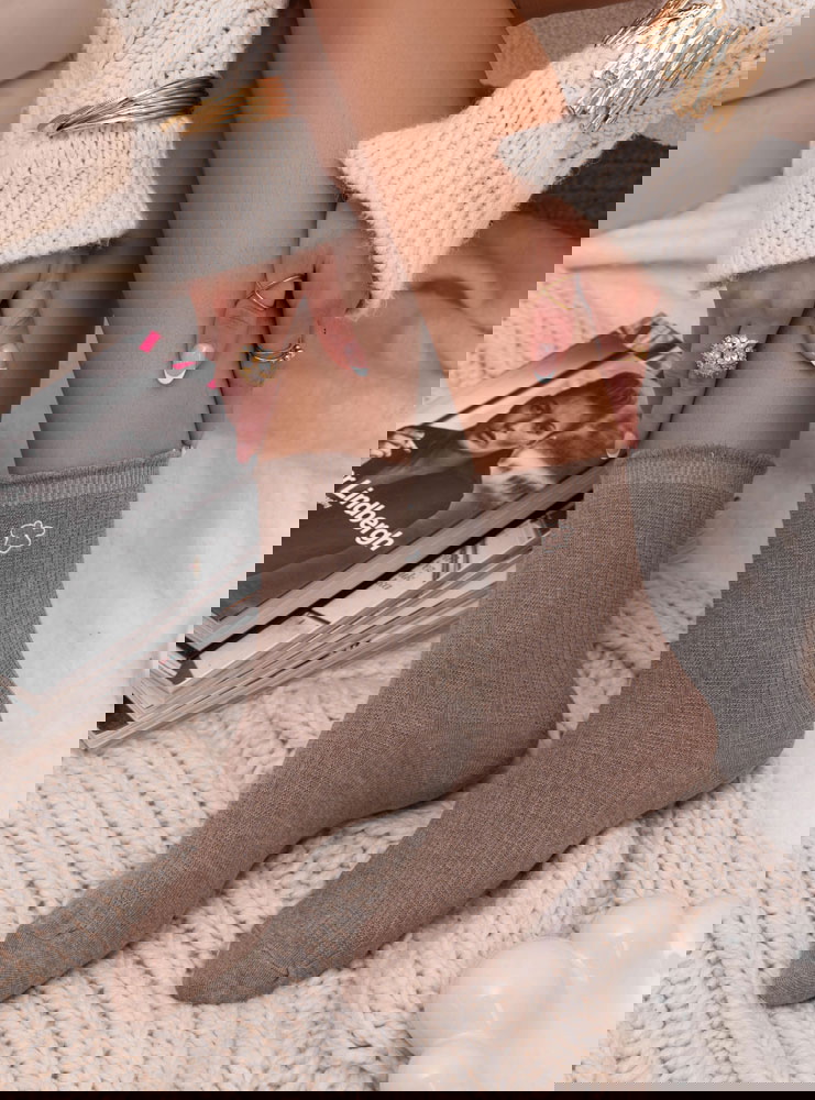 Skarpetki z ozdobną naszywką Gaylee -...