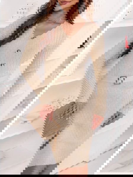 Sweterkowa sukienka z... 2