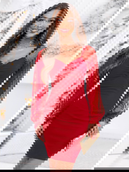 Malinowa dopasowana... 2