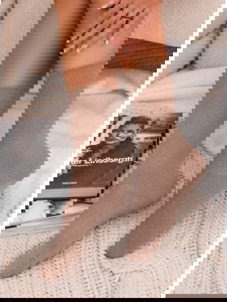 Prążkowane skarpetki... 2