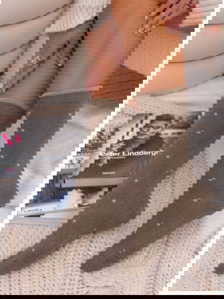 Skarpetki w kropki...