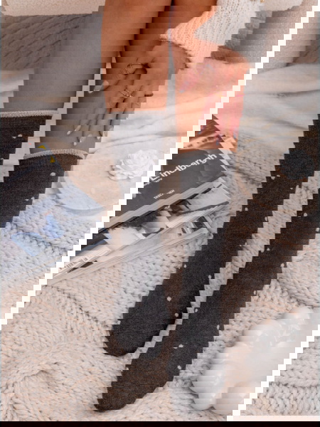 Grafitowe skarpetki w... 2