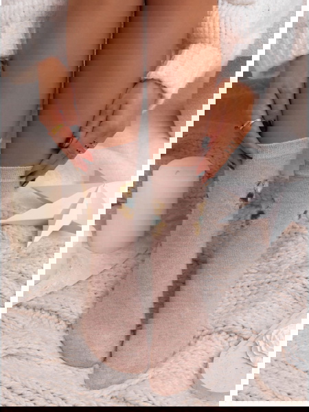 Damskie skarpetki z...