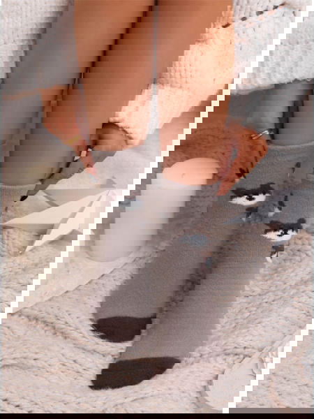 Szare miękkie przytulne... 2