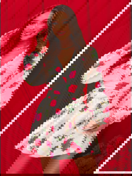 Kombinezon jak sukienka z...