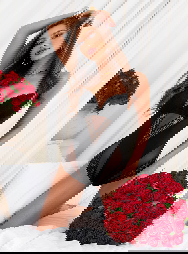 Czarne koronkowe body Vevila