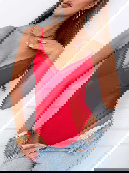 Malinowe body z siateczką... 2