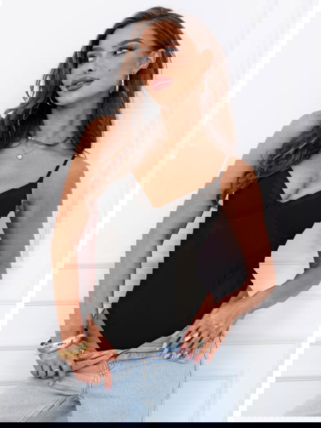 Czarne body z siateczką Perbba