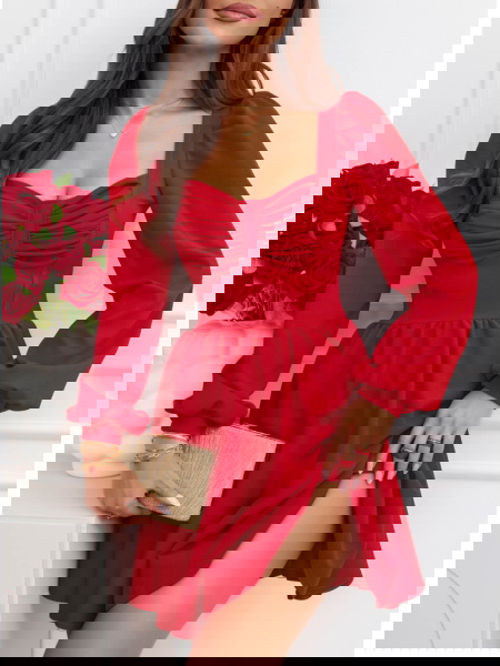 Malinowa rozkloszowana... 2