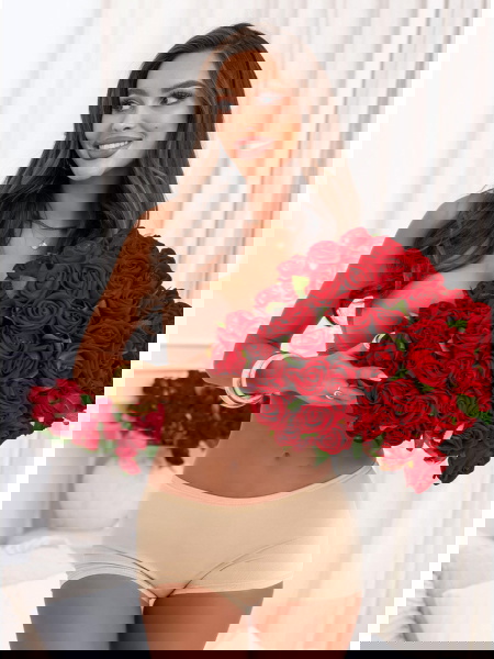 Beżowe bokserki damskie Taevie 2