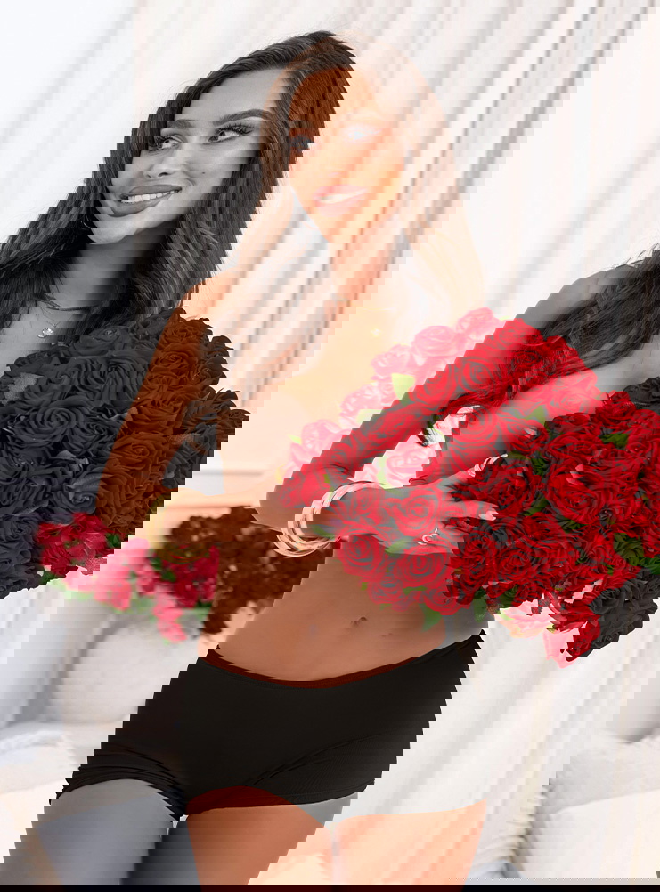 Czarne bokserki damskie Taevie