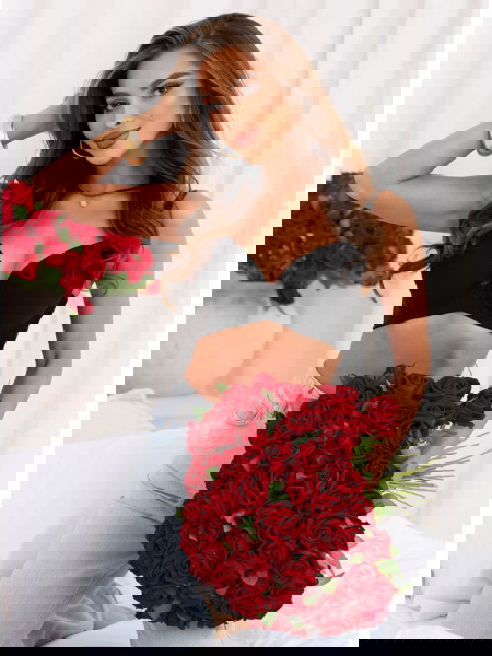 Czarny gładki biustonosz...