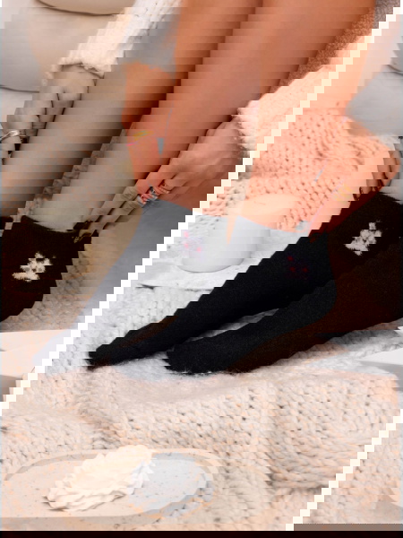 Skarpetki z ozdobnym...