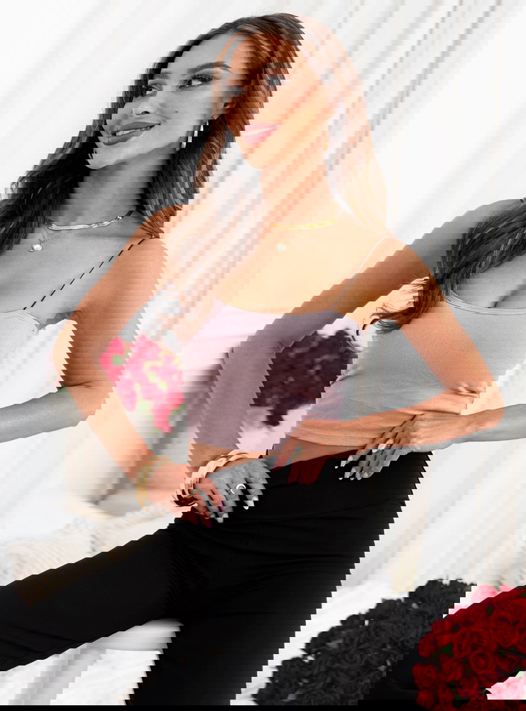 Biustonosz typu crop top Smellok -...