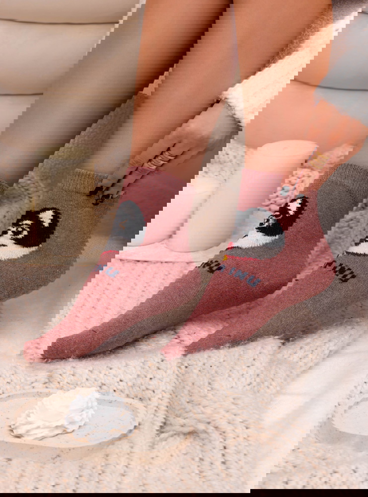 Skarpetki z ozdobnym wzorem Kormella...