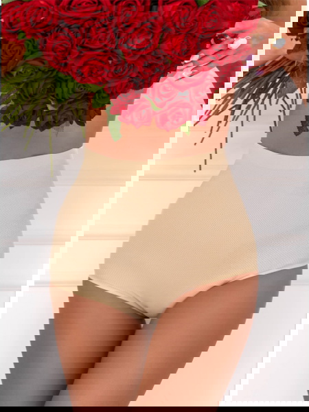 Beżowe majtki modelujące z... 2