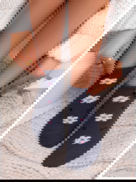 Grafitowe skarpetki z... 2