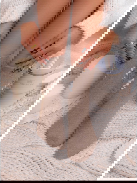 Skarpetki z ozdobnym...