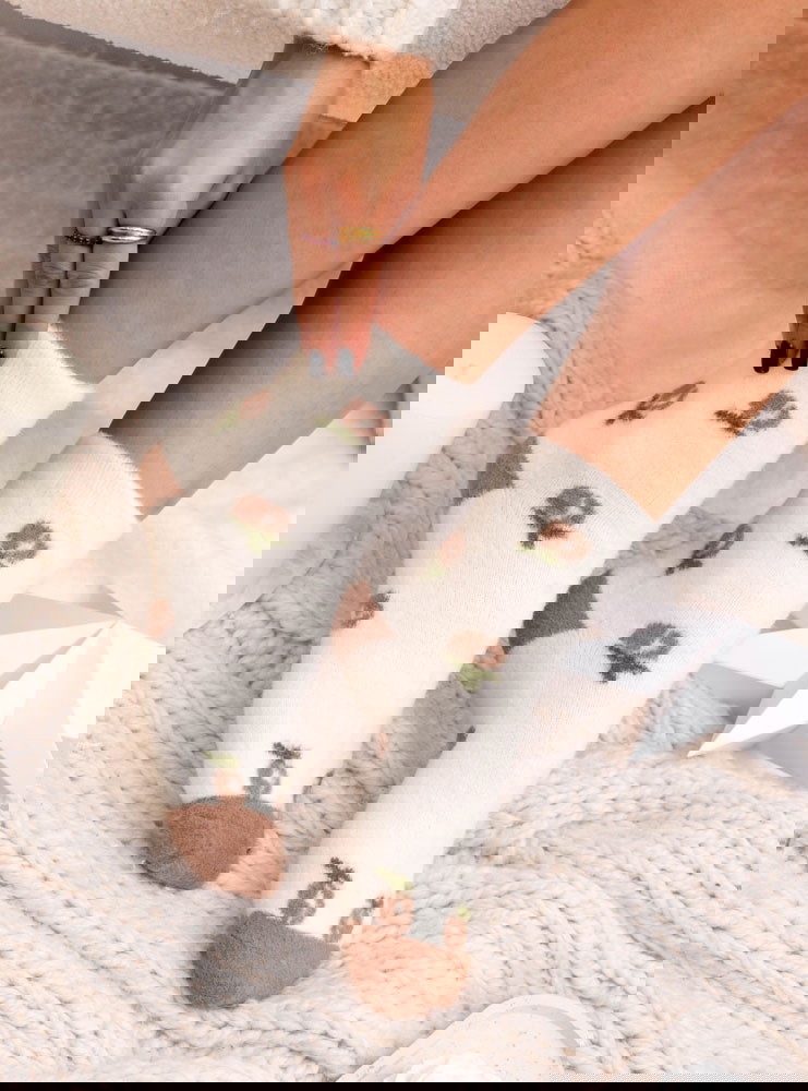 Miękkie przytulne skarpetki z alpaki...