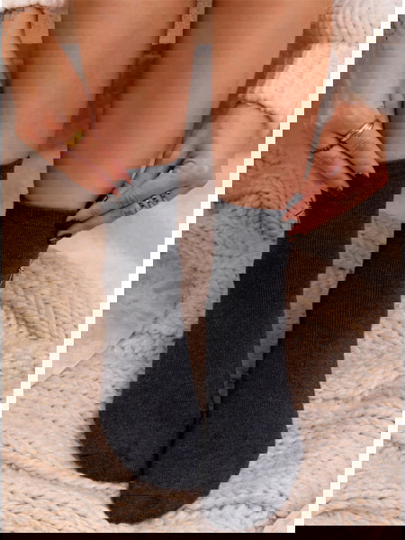 Grafitowe skarpetki z... 2