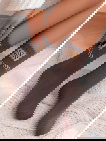 Skarpetki z ozdobnym wzorem...