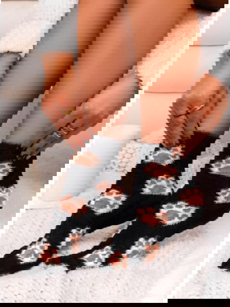 Czarne miękkie skarpetki... 2