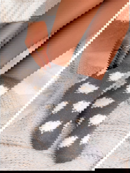 Grafitowe miękkie skarpetki...