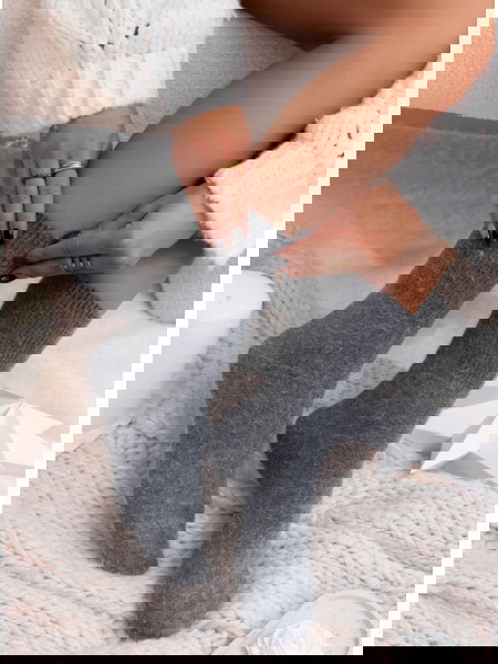 Grafitowe miękkie przytulne...