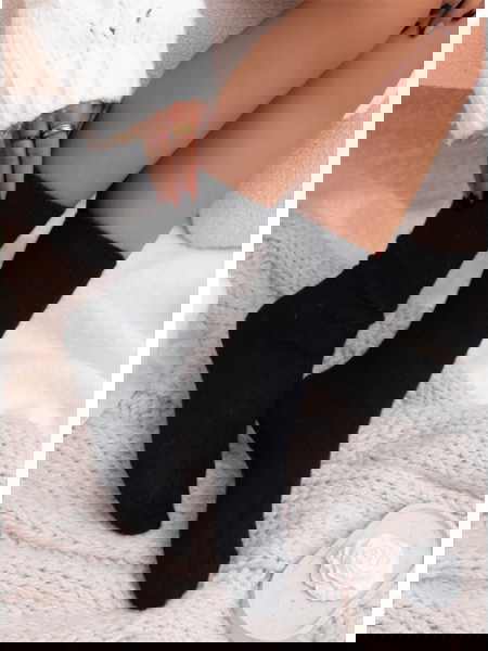 Czarne miękkie przytulne...