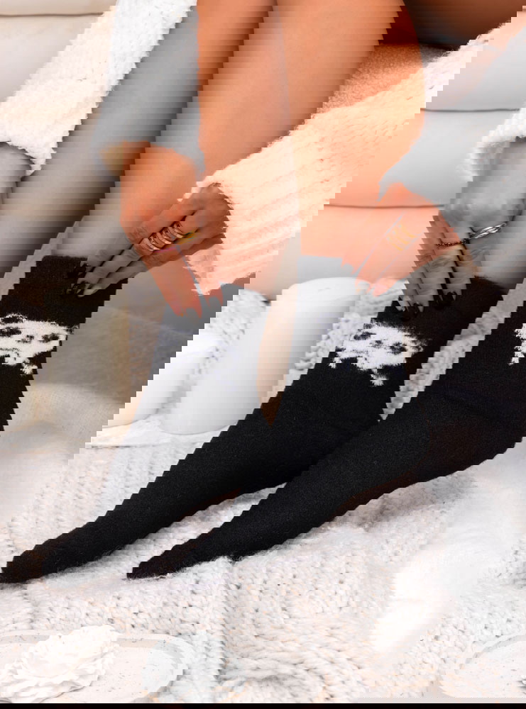 Skarpetki z ozdobnym motywem Aneissa...